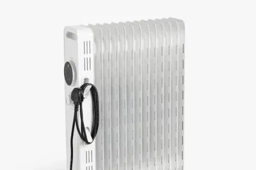 John Lewis 2500W Oil Filled Radiator, White-AUTO WIN 29/11