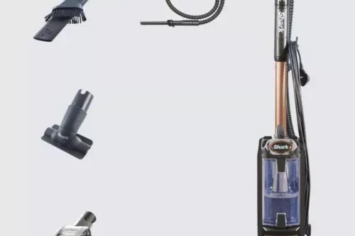 Shark NZ801UKTBK Anti Hair Wrap Pet Model Upright Vacuum Cleaner, Deep Navy / Copper-AUTO WIN 02/12