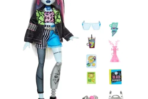 Monster High Doll Frankie Stein with Pet-AUTO WIN 11/11