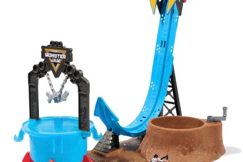 Monster Jam Mud Blasters Monster Trucks Playset Dunk Tank AUTO WIN 03/11