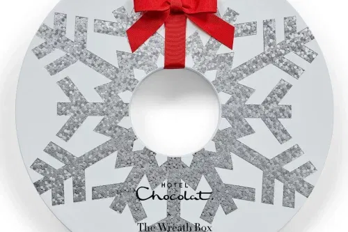 HOTEL CHOCOLATE THE CHOCOLATE WREATH BOX AUTOWIN 14/11