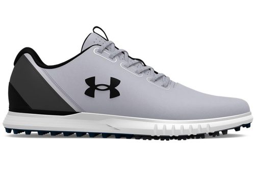 UNDER ARMOUR MEN'S MEDAL WATERPROOF SPIKELESS GOLF SHOES-AUTO WIN 10/11