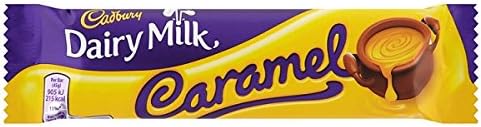 Cadbury Dairy Milk Caramel Chocolate Bar 48x45g AUTOWIN 03/11