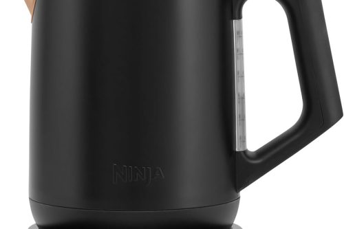 Ninja Perfect Temperature Kettle, 1.7L, LED Display, Easy to Use Kettle with Rapid Boil and Temperature Control & Hold, Black & Copper, KT200UKCP-AUTO WIN 25/11