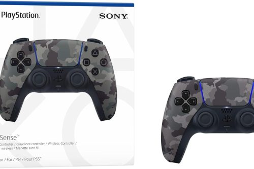 PlayStation Sony DualSense Wireless Controller Grey Camo 5-AUTO WIN 06/12