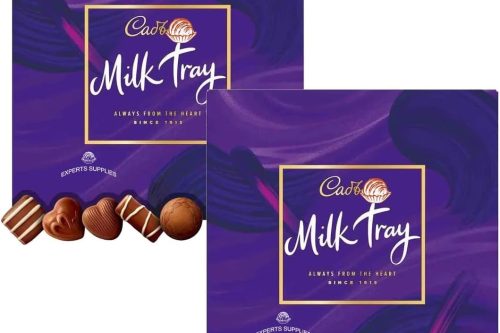 New Cadbury Milk Tray Chocolate Box 312g, Assorted Milk Chocolates Gift Set (x2) 24/11