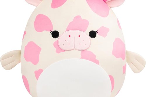Squishmallows Original 16-Inch Mondy the Pink and White Sea Cow | Collectable Cute Plush Toy AUTOWIN 05/11