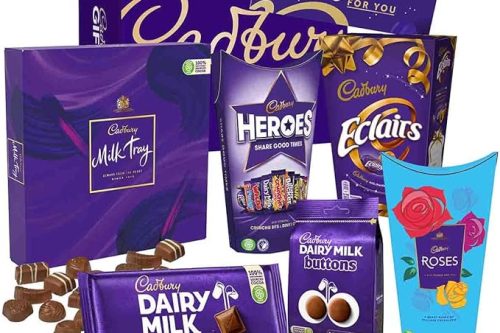 Cadbury Chocolate Sharing Hamper - Milk Tray, Roses, Heroes, Dairy Milk Buttons AUTOWIN 27/11