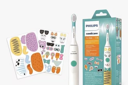Philips Sonicare For Kids HX3601/01 Design a Pet Electric Toothbrush, White-AUTO WIN 22/11