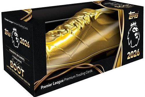 Topps Premier League Trading Card Game: 2026 Golden Boot Tin-AUTO WIN 10/11