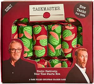 Puzzle Post Taskmaster Christmas Crackers-AUTO WIN 16/11