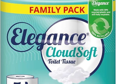 2 WINNERS- Elegance Cloud Soft Toilet Roll - Bulk Buy Pack of 54 Rolls - Soft, 2-Ply, Recycled, Eco-Friendly -AUTO WIN