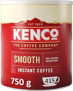 KENCO SMOOTH INSTANT COFFEE – 1 X 750G TIN-AUTO WIN 19/11