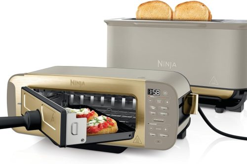 Ninja Foodi 3-in-1 Toaster, Grill and Panini Press with Flip Design Stone Gold -AUTO WIN 27/11
