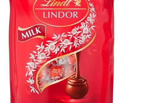 LINDT LINDOR MILK CHOCOLATE TRUFFLES – 1KG BAG (APPROX. 80 BALLS) – SMOOTH FILLING -AUTO WIN 23/11