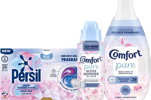 Pure Heaven Scent Laundry Care Bundle – Fabric Conditioner (38 Wash), Scent Booster Elixir (342ml), Persil Capsules(33 Wash), Long-Lasting Fragrance, Gentle & Fresh Laundry Care AUTOWIN 28/11