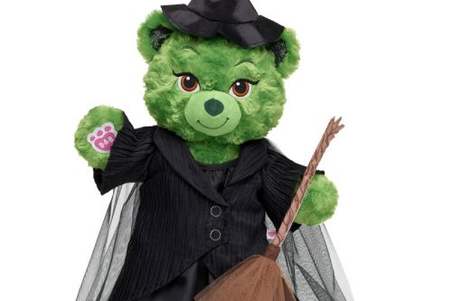 Wicked Teddy Bear Elphaba Gift Set-BUILD A BEAR-AUTO WIN 28/11