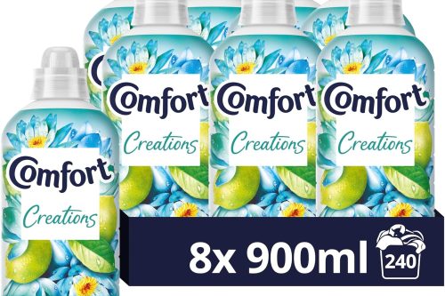 Comfort Waterlily & Lime Fabric Conditioner with Stay Fresh technology for 100 days of freshness + fragrance* 8x 900 ml (240 washes) AUTOWIN 05/11