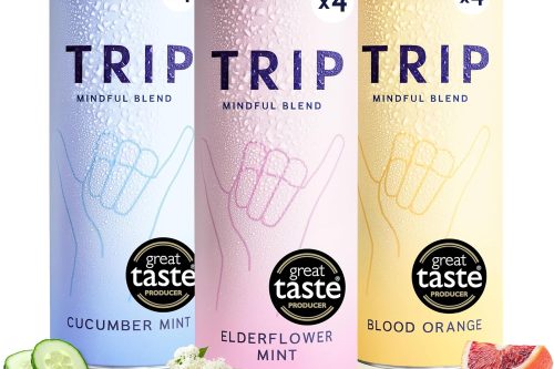 TRIP Mindful Blends - Mixed Pack Sparkling Drink with 120MG Magnesium + Lion’s Mane + Chamomile + Lemon Balm. Low Calorie and Vegan (Pack of 12 x 250ml), AUTOWIN 26/11