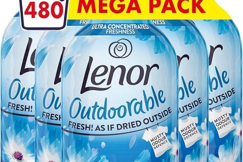 Lenor Outdoorable Fabric Conditioner 480 Washes (8x60), Spring Awakening - Ultra Concentrated Freshness 24/11