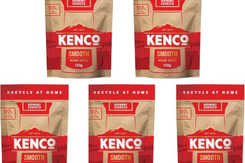 Kenco Smooth Instant Coffee Refill 150 g x 5 (750 g Total) 26/11