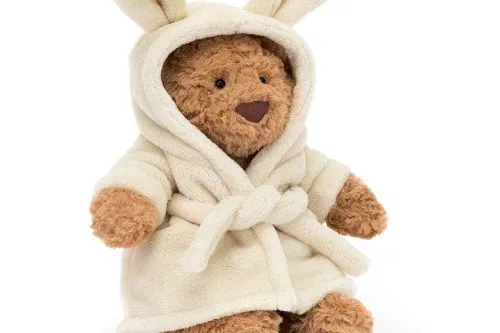 JELLYCAT Bartholomew Bear Bathrobe Outfit-AUTO WIN 24/11