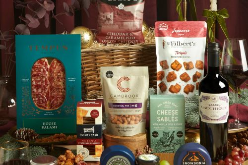 Christmas Eve Wine & Nibbles gift basket-AUTO WIN 05/12