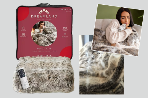 Dreamland Alaskan Husky Faux Fur Throw-AUTO WIN 06/11