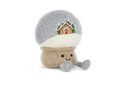 JELLYCAT AMUSEABLES SNOW GLOBE AUTOWIN 04/12