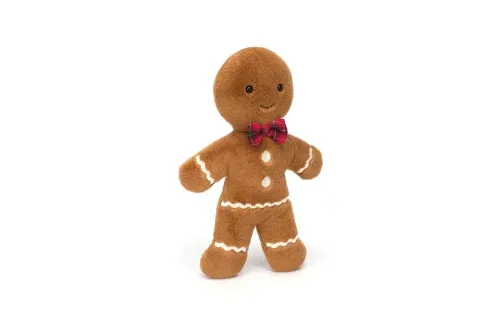 JELLYCAT JOLLY GINGERBREAD FRED AUTOWIN 21/11