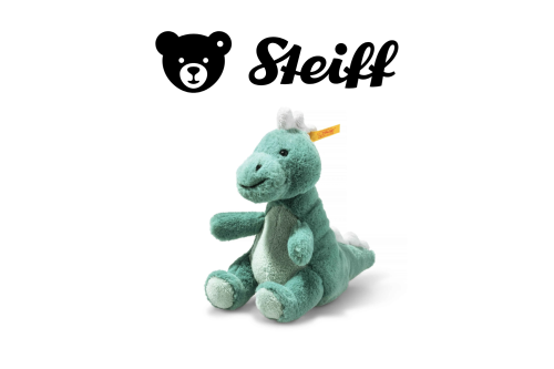 STEIFF Joshi baby T-Rex AUTOWIN 09/11