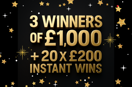 3 Winners Of £1,000 + 20 x £200 Instant Wins-AUTO WIN 14/11