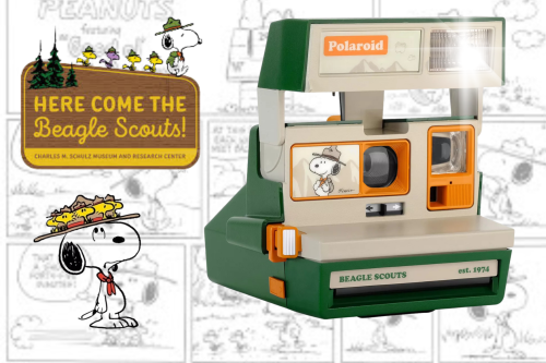 Polaroid 600 Peanuts Beagle Scouts Instant Film Camera AUTOWIN 10/12