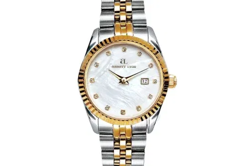 Mini Two Tone Pearl Link Belgravia 30 Watch-AUTO WIN 14/11