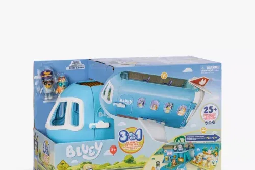 BLUEY 3-in-1 Airplane Transforming playset-AUTO WIN 29/11
