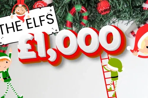 WIN THE ELFS £1K -AUTO WIN 25/12