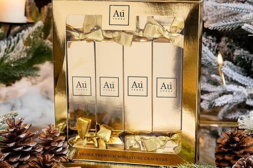 AU GOLD 4 CHRISTMAS CRACKERS SET AUTO WIN 26/11