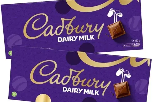 CADBURY DAIRY MILK CHOCOLATE BARS 850G TWIN PACK AUTOWIN 15/11