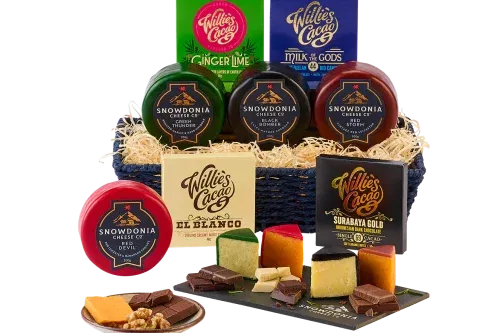 Cheese & Chocolate Tasting Basket-AUTO WIN 29/11