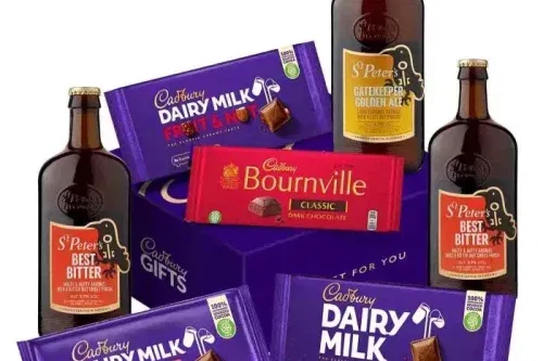 CADBURY BARS & BEERS HAMPER AUTOWIN 21/11