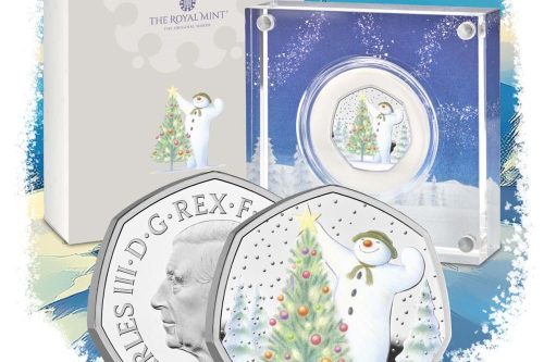 The Snowman UK 2024 Silver Proof 50p Coin AUTOWIN 09/11