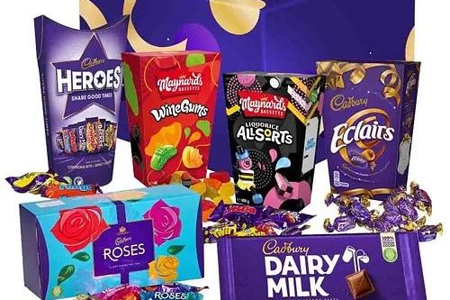 CADBURY LARGE FAMILY SHARING CHOCOLATE HAMPER AUTOWIN 08/11
