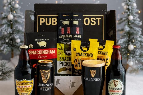 SERIOUS PIG & GUINNESS GIFT SET-AUTO WIN 10/11