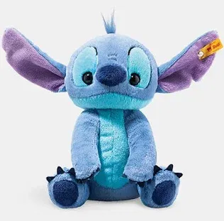 Steiff Disney Stitch Plush Soft Toy, 22cm, Blue-AUTO WIN 16/11
