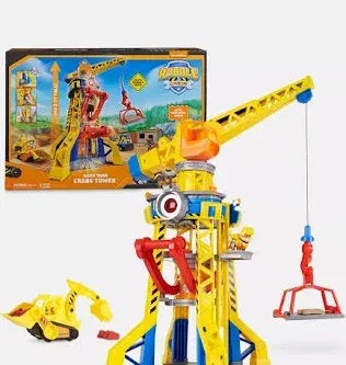 Paw Patrol Rubble & Crew Crane Tower Playset  AUTO WIN 16/11