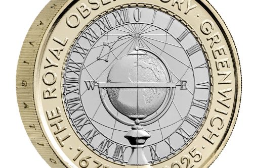 350 Years of the Royal Observatory, Greenwich 2025 UK £2 Brilliant Uncirculated Coin AUTOWIN 28/11