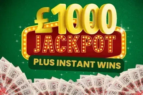 ROYAL CASH INSTANTS – 25X £1000 CASH INSTANTS + 25 X £100 SITE CREDIT- INSTANT WINS – JACKPOT £1,000-25/12- AUTO WIN