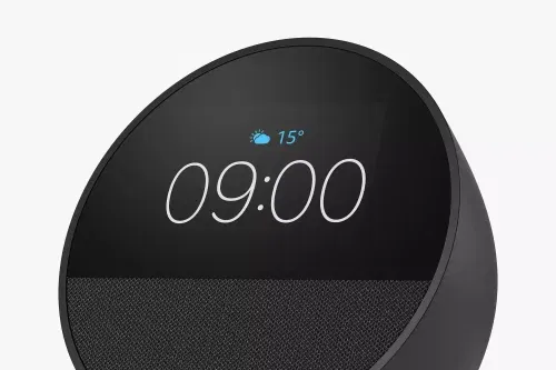 Amazon Echo Spot (2024) Smart Alarm Clock with 2.8” Screen & Alexa Voice Recognition & Control-AUTO WIN 31/12