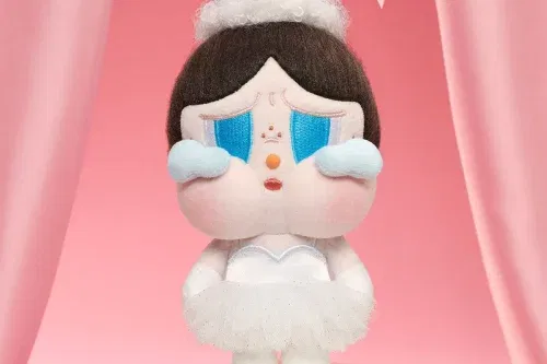 POPMART CRYBABY SHINY SHINY SERIES-PLUSH PEDANT BLISTER PACK-AUTO WIN 12/12