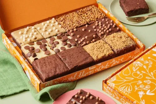 Mixed Mini Brownie Box- 100% Vegetarian-AUTO WIN